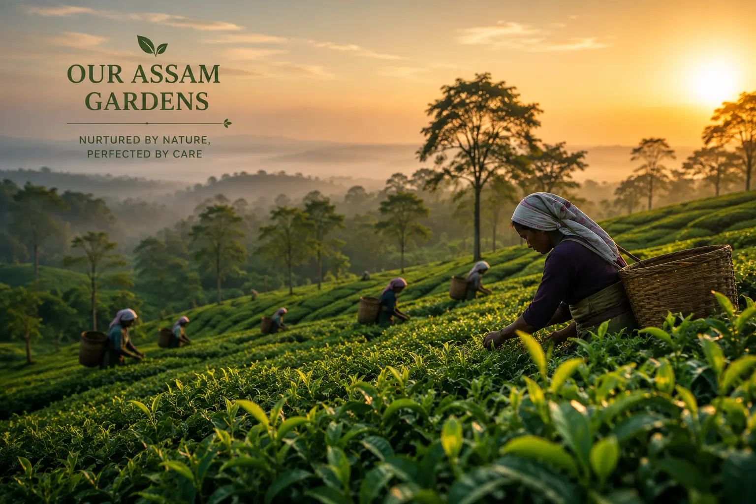 Assam garden photo