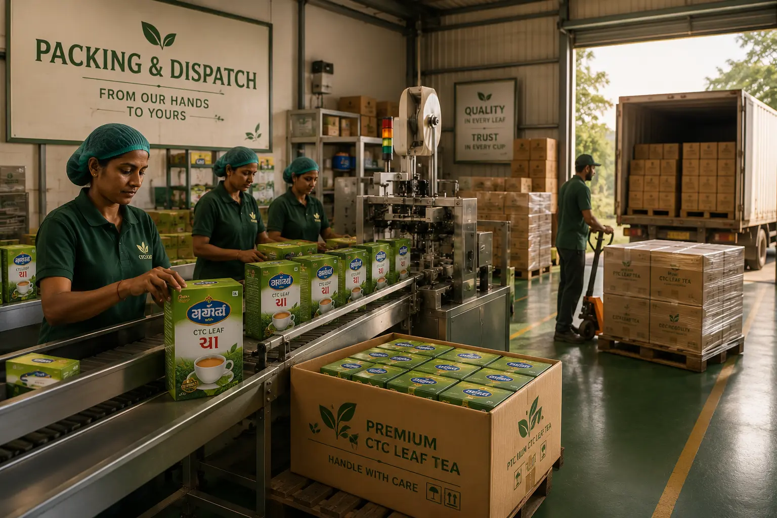 Packaging and dispatch